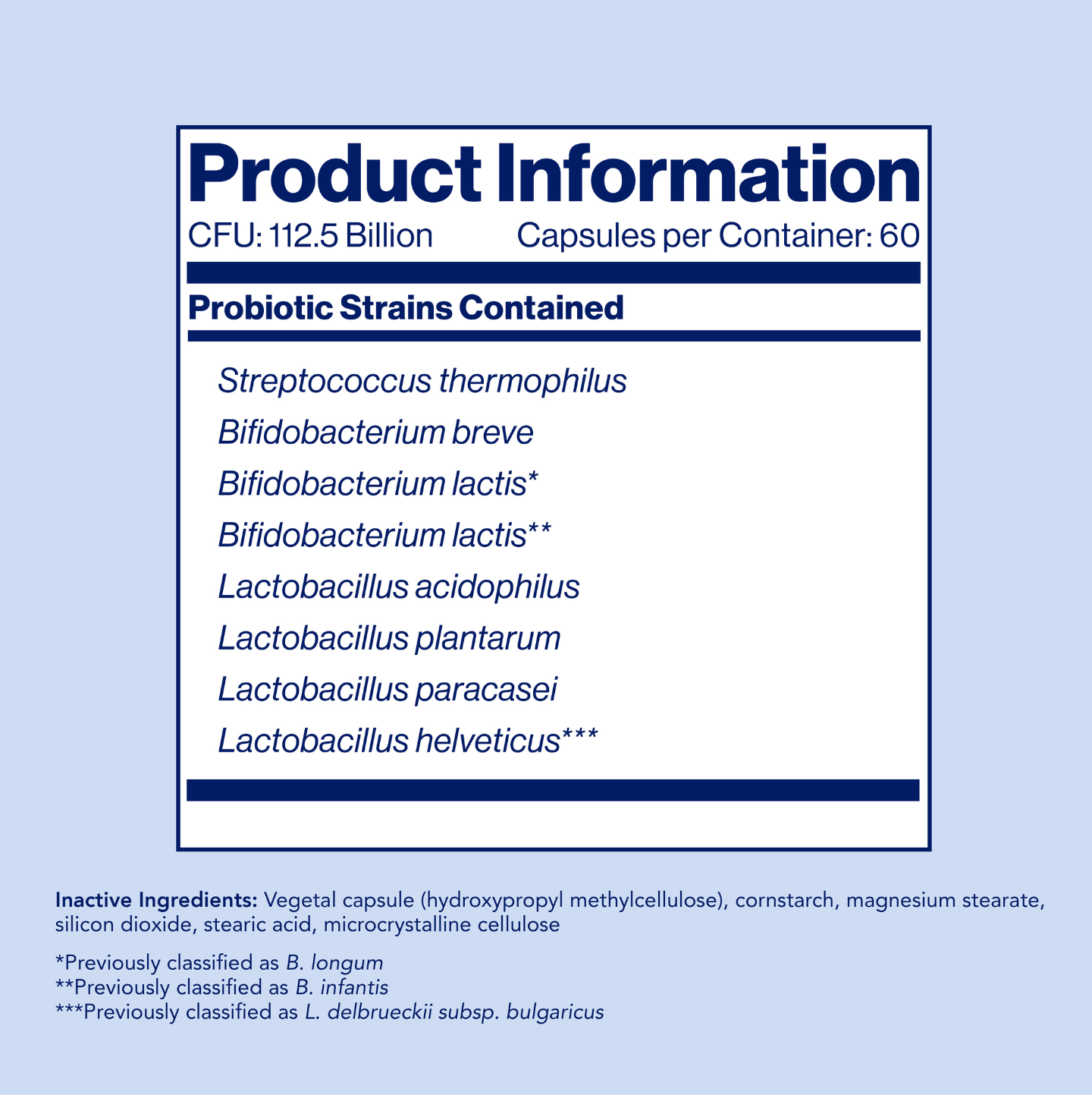 VSL #3® Probiotics for Digestive Health, IBS & UC Symptoms - 112.5B CFUs, High-Potency, Multi-Strain, Live, Refrigerated Probiotic, Medical Food for Gut Health Support in Men & Women, 60 Capsules